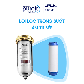 Lõi lọc trong suốt âm tủ bếp Pureit