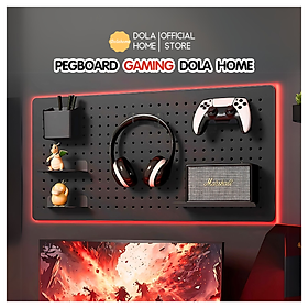 Mua Bảng lỗ Pegboard decor gaming Dola Home để bàn phím  tay cầm chơi game  mô hình anime  setup bàn làm việc gọn gàng phong cách chất - Hàng Việt Nam chính hãng chất lượng cao