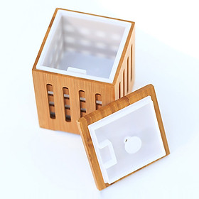 Máy Khuếch Tán Hộp Vuông Vỏ Tre HKTD-3616