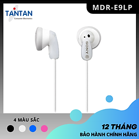 Tai nghe NHÉT TAI Sony MDR-E9LP | FREESHIP | Bộ màng loa 13,5 mm - Dây 1,2 m - Jack cắm 3.5mm - Miếng đệm tai | Hàng Chính Hãng