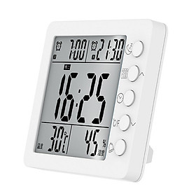 Mua Nhiệt Ẩm Kế Điện Tử Đo Nhiệt Độ  Độ Ẩm Kiêm Đồng Hồ(Dụng Cụ Bảo Vệ Sức Khỏe Gia Đình) T10
