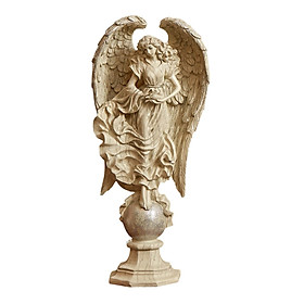 Resin Angel Wing Figures Statue Sculpture Crafts Bedroom Decor Accessories