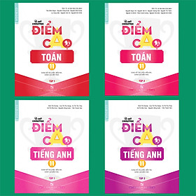 Combo Bí quyết chinh phục điểm cao Toán 11 (tập 1 + tập 2) + Tiếng anh 11 (tập 1 + tập 2)