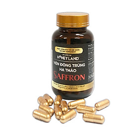 Viên đông trùng hạ thảo saffron 60 viên Honeyland
