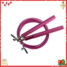 Dây nhảy lõi thép, tay cầm hợp kim nhôm, bền bỉ dẻo dai Cleacco