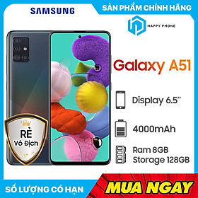 Điện Thoại Samsung Galaxy A51 (8GB/128GB) - Hàng Chính Hãng - Đã kích hoạt bảo hành điện tử