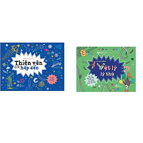 Combo 2 cuốn sách: Bộ Cool Series: Thiên Văn Hấp Dẫn +  Vật Lý Lý Thú
