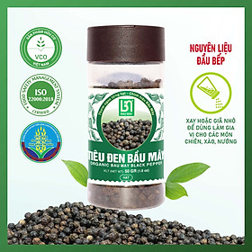 Tiêu đen Bầu Mây Hữu cơ 50g - Hạt tiêu chắc đều không bị lép, 100% nguyên liệu organic