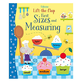Sách tương tác tiếng Anh - Usborne Lift-the-Flap First Sizes and Measuring