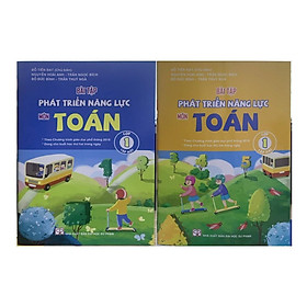 Sách - Combo Bài tập phát triển năng lực môn Toán lớp 1 (SGK Cánh Diều)