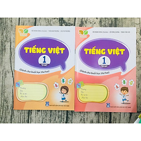Sách - Combo Tiếng Việt 1 - Dành cho buổi học thứ hai (Tập 1+Tập 2)