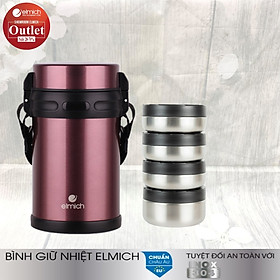 Mua Hộp Cơm Giữ Nhiệt Văn Phòng Inox 304 Emich EL8294 dung tích 2 Lit