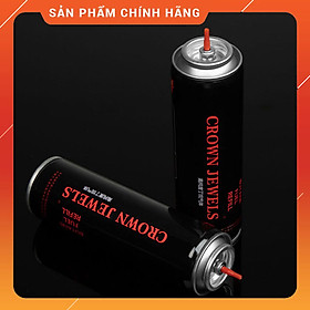 Mua Bình Nạp Nhiên Liệu  Bình Gas Bơm Bật Lửa Chuyên Dụng Crown Jewels Màu Đen 200ML