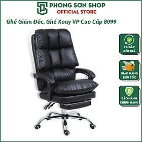 Mua Ghế Văn Phòng  Ghế Ngồi Làm Việc T8099 Ngả Lưng Nghỉ Ngơi Thư Giãn  Ghế Giám Đốc  Ghế Văn Phòng  Ghế Tựa Ngả Lưng  Ghế Gaming  Ghế Xoay Nệm Bọc Da Cao Cấp Có Đệm Tựa Chân 8099 - Hàng Chính Hãng Phong Sơn Shop