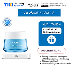 Kem dưỡng ẩm và cung cấp nước dạng gel Vichy Aqualia Thermal Cream-Gel 50ml