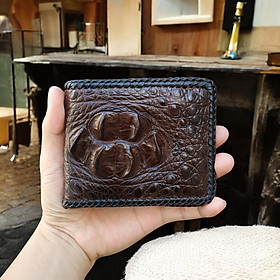 Ví Da Cá Sấu 2 Mặt Đan Viền [GÙ CÁ SẤU RẤT ĐẸP