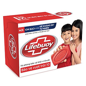 Xà Bông Cục Diệt Khuẩn Lifebuoy Bảo Vệ Vượt Trội...