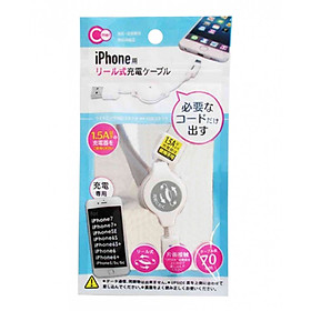 Mua Sạc cho Iphone Japan 60cm Dáng Rút + Tặng Hồng Trà Sữa (Cafe) Maccaca 20g