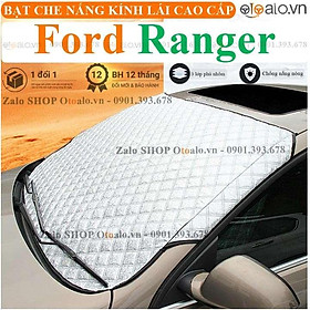 Tấm che chắn nắng nóng kính lái xe ô tô Ford Ranger XLS 3 Lớp Cao Cấp - OTOALO
