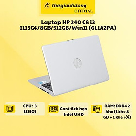 Mua Laptop HP 240 G8 i3 1115G4/8GB/512GB/Win11 (6L1A2PA) - Hàng chính hãng