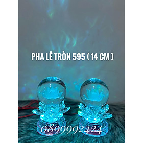 Mua ĐÈN THỜ PHA LÊ CAO CẤP 595 ( 14 cm ) 1 CẶP