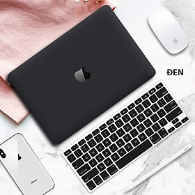 Mua COMBO Case Mácbook  Ốp Dành Cho Mácbook Pro 14/16 M1  Air 13.3 20218-2022  Mácbook Pro 13 2016 - 2022/ M1  M2 - Màu Đen - Hàng chính hãng