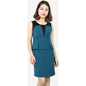 Đầm nữ DDP2422XD xanh đậm