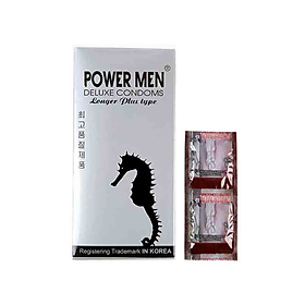 Bao Cao Su Gân Gai Kéo Dài Thời Gian Powermen Longer Plus Type - Che Tên Sản Phẩm