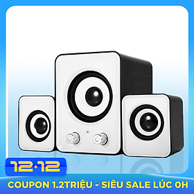 Loa vi tính điện thoại máy tính laptop bass bộ 3 loa 2N PF6