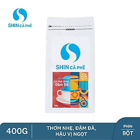 Shin cà phê - cà phê đậm đà 400g bột - cà phê pha phin