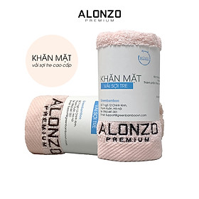 [QUÀ TẶNG] Khăn mặt chất liệu vải sợ tre Alonzo Premium