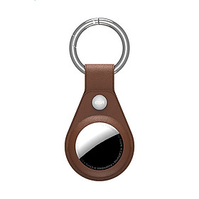 Bao Case Vỏ Bảo Vệ ESR Metro Leather Keychain Case cho Apple AirTag - Hàng Nhập Khẩu