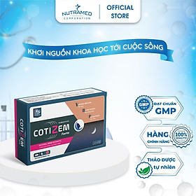 Viên uống COTIZEM hỗ trợ giấc ngủ tự nhiên từ thảo dược thiên nhiên