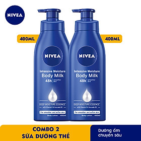 Combo 2 Sữa Dưỡng Thể Dưỡng Ẩm Chuyên Sâu 400ml - 80204