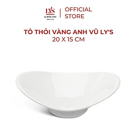 Mua Tô Thỏi Vàng Sứ Minh Long - Anh Vũ Ly S - 20 X 15 cm