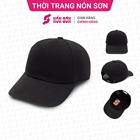 ƯU ĐÃI - Mũ kết lưỡi trai nam nữ NÓN SƠN chính hãng MC024A-ĐN1
