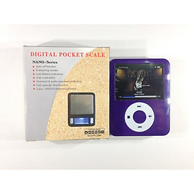 Mua Cân tiểu ly điện tử mini 100g IPOD ( Tính năng cảnh báo pin yếu  hiệu chuẩn tự động và bảo vệ cân khi quá tải -Tặng kèm 02 nút kẹp cao su giữ dây điện cố định )