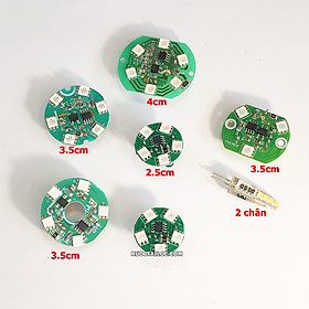 Mua Mạch đèn led thờ đổi màu dòng đèn pha lê và lưu ly có 6 loại tặng kèm dây ghi dòng điện 110-220V