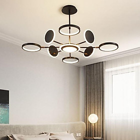 Đèn thả MORAT hiện đại với 3 chế độ ánh sáng trang trí nội thất sang trọng loại 8 bóng - kèm điều khiển từ xa - (170).