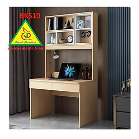 Bàn làm việc, bàn học gỗ BKS10 - Nội thất lắp ráp Viendong Adv