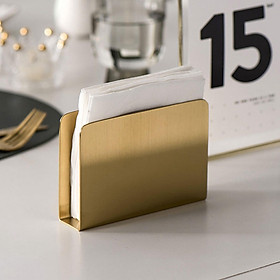 Paper Napkin Holders Rack Tissue Box Dispenser for Dining Table Kitchen Club