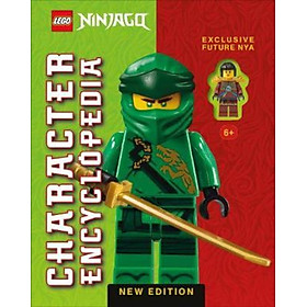 Ảnh bìa Sách - LEGO Ninjago Character Encyclopedia New Edition : with exclusive Future Nya by Simon Hugo (UK edition, hardcover)