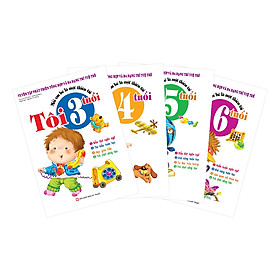 Combo Mỗi Em Bé Là Một Thiên Tài: Từ 3,4,5,6 Tuổi - Tuyển Tập Phát Triển Tổng Hợp Và Đa Dạng Trí Tuệ Trẻ (Bộ 04 Tập)
