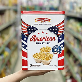 Bánh quy Pepperidge Farm American Signature Hộp Thiếc 412g