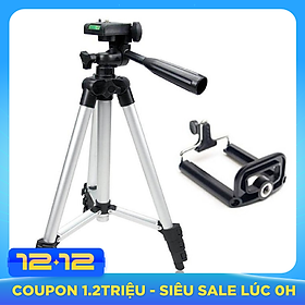 Bộ giá đỡ điện thoại, máy ảnh 3 chân tripod