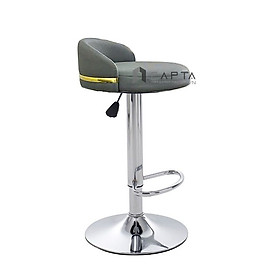 Mua Ghế đảo bếp Ghế quầy bar lưng tựa thấp chân tăng giảm thép mạ chrome CB2291-P