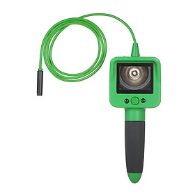 Household Endoscope 2.4-inch LCD Digital Industrial Borescope Micro Inspection Camera Waterproof Lens and Flexible Cable