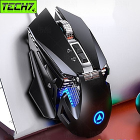 Chuột cơ gaming led RGB 7200DPI G10 mechanical Gaming mouse Esport cho máy tính laptop - Black