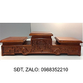 Mua Đế đặt bát nhang 22 - gỗ hương