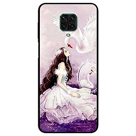 Ốp lưng dành cho Xiaomi Redmi 9s - 9 Pro - 9 Promax mẫu Cô Gái Thiên Nga